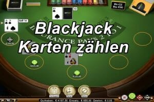 Blackjack Karten zählen