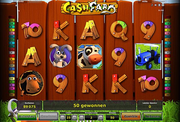 Cash Farm spielen bei Stargames