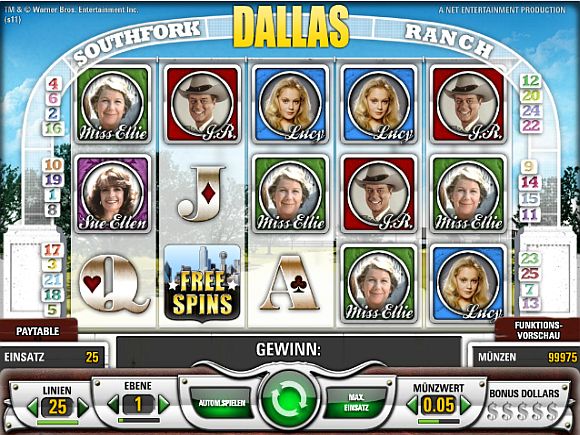 Dallas NetEnt Slot