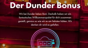 Dunder Casino gratis Freispiele