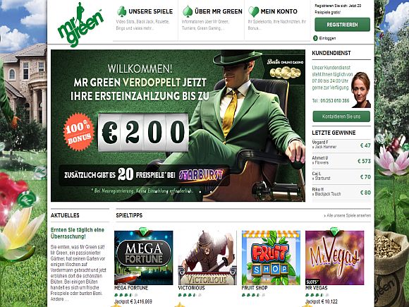 Betsoft Gaming bei Mr. Green