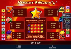 power-stars-gewinntabelle